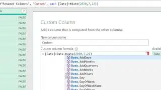 Powerquery - Get Last 7 Days based on given analysis date