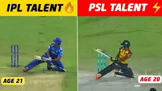 IPL Talent 🔥 vs PSL Talent ⚡ 2023 - Top 10 Talented Crickets of IPL & PSL - By The Way