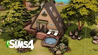 Copperdale A-frame House 🌸 | The Sims 4 | Stop Motion | NoCC