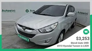 New Arrivals - 2013 Hyundai Tucson ix LX20 - Diesel $3,253 #korea #tucson #hyundai