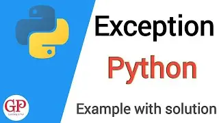 exception handling in python with examples | try except finally python