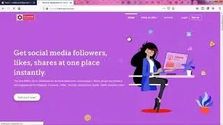 How to sign up at the viral SMM