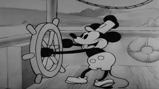 Steamboat Willie - Public Domain Cartoon Short (HD)