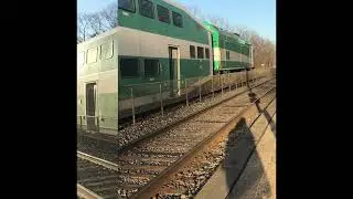 Railfanning Trains Coming And Going At Long Branch