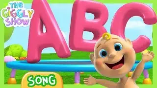 ABC Song | On a Trampoline! | Fun Nursery Rhyme for kids