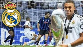 LE PREMIER BUT DE MBAPPÉ AVEC LE REAL MADRID... PREMIER TROPHÉE ! - REAL MADRID 2-0 ATALANTA (bonus)