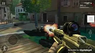 Играем в  Mober Combat 5!!обзор!!