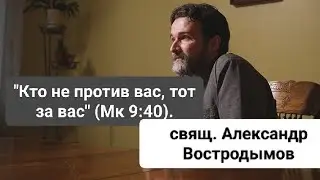 "Кто не против вас, тот за вас" (Мк 9:40). Свящ. Александр Востродымов.