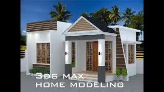 how to modeling a home in 3ds max (#easy and faster)😉😉😉😉😉🔥🔥🔥🔥