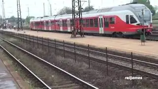 Intense Rail Action :20 Trains in 10 Minutes: Hot Hungarian Rail Action!!