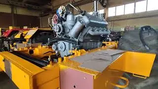 Собираем погрузчик трактор Кировец К-700 и трактор Кировец К-701. Разобрали Кировец К-744.