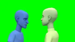 Blue and green Plotagon