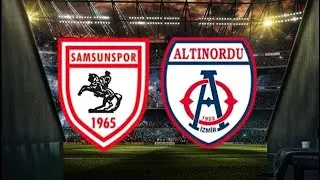 Samsunspor - Altınordu tff 1 lig yükselme 2 macı canlı izle