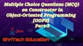 MCQ's on Core Java Part 3 | Constructor in OOPs
