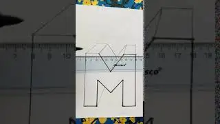 LETRA M - DELINEADO