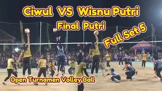 Final Putri - Ciwul Balam Vs Wisnu Putri Tambahsari #turnamen #bolavoli #voli
