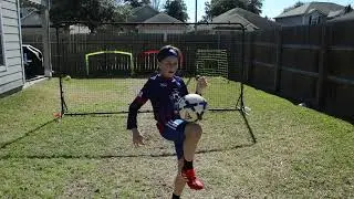 Back to backyard training.