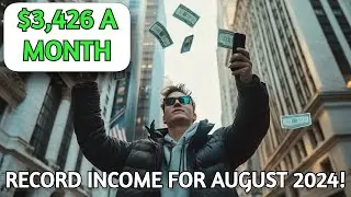 HUGE Record Income For August 2024! Dividends & Options