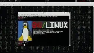 user is not in the sudoers file.  This incident will be reported.