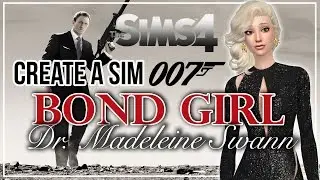 The Sims 4: Spectre - Bond girl CAS // Dr. Madeleine Swann