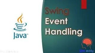 Java Swing GUI Part #4:Steps for Event Handling|Types: Event Listener Interfaces,Event Class&methods
