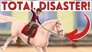 I Tried Riding a Top Dressage Horse... *GONE WRONG*  | Star Stable Realistic Roleplay