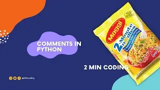 Comments in python | Python in Comments | Python Tutorial | #python