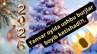 Yanvar oyi 2026 yil Munajjimlar Bashorati ❄️ 