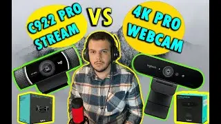 Logitech Brio 4k vs Logitech C922 Pro Karşılaştırması Twitch / Youtube Webcam önerisi Ertan ŞİMŞEK