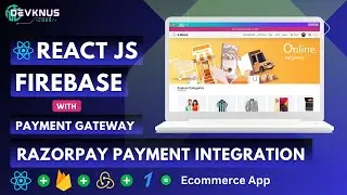 Build Ecommerce with React & Firebase| Razorpay Payment Integration | Projects For Beginners #28