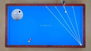 3-cushion billiards training and practice in 1 hour for beginners ep.10