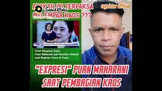 PUAN BAGI2 KAOS#beritaviral #puanmaharani #snackvideo #trendingtopik