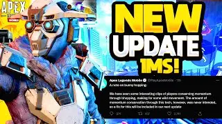 Playing Apex Mobile on 1MS! NEW Update and More!