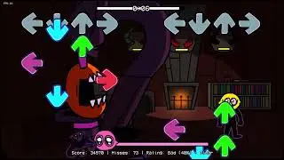 FNF mods new Character Scaryman VS Moster Friday Night Funkin 2022