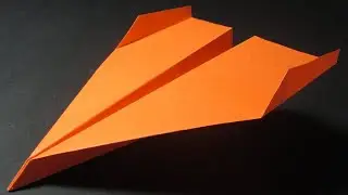 How to make a boomerang paper plane. Easy paper boomerang tutorial for kids. DIY crafts.