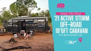 2021 Active Storm Off-Road 19’6FT Caravan Full Set Up Tour (Big Lap Bible Car/Van Review)