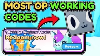 😱*NEW UPDATE CODES* IN PET SIMULATOR X UPDATE! ROBLOX PET SIMULATOR X UPDATE CODES