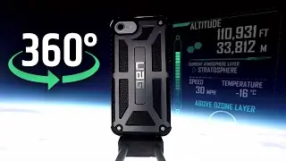 iPhone 7 in Space - 4K 360 Video
