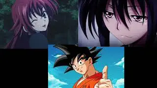 Que hubiera pasado si goku caía en high school dxd capítulo 2 (bait)