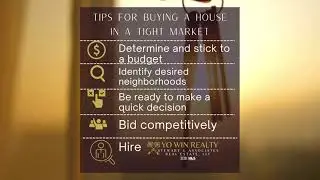 Tips for Buying a House in a Tight Market