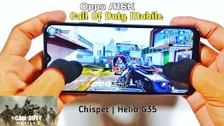 Oppo A16k Gaming Test & Review | Call Of DutyMobile, Graphics Test, Helio G35, Ram 4GB