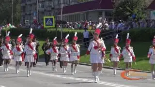 День Города. Часть 1. Дефиле барабанщиц. 2016.