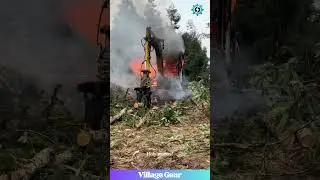 Excavator EXPLODES in Flames! 