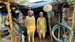 Sad! AN ELDERLY couple lived in a rice field for 10 years