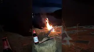 Вечерний кастëр в лесу