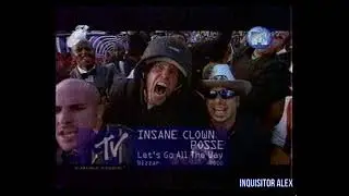 17 - INSANE CLOWN POSSE - Let's Go All The Way {ТК 51 канал+MTV RUSSIA , 2000 год} HD+t