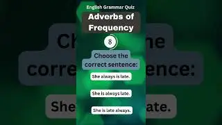 Daily English Grammar Quiz #shorts