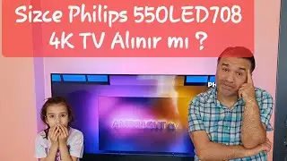 Philips 55OLED708 4K Ambilight Google TV Türkiyede Bir İlk👍