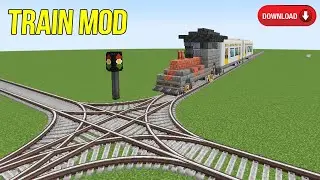 Train Mod Minecraft | Create Mod Train Build | Create Mod Trail Build Tutorial