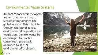 IB ESS Topic 1 1 Environmental Value Systems